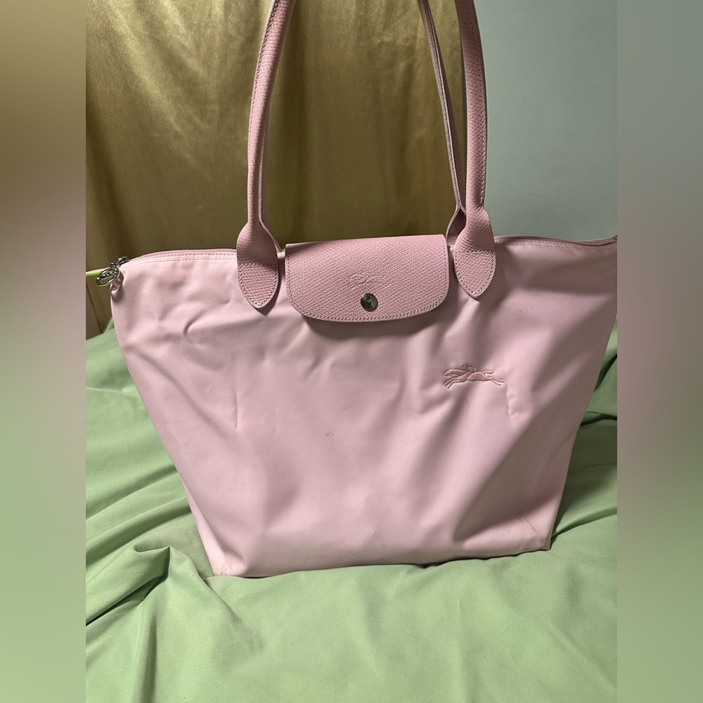 Baby Pink Longchamp Tote